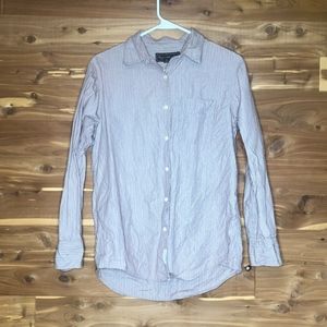 Abercrombie and Fitch Stripped Button Down S